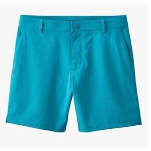 Rhone Size 36 Waist Resort Shorts Amalfi Teal 6" Inseam Golf‎ Performance Short